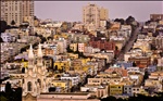 san francisco, city of color - desktop background wallpaper